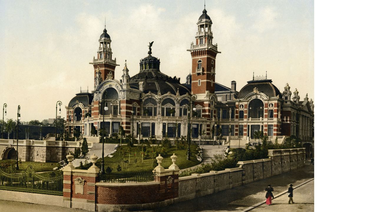 Tonhalle im Ursprungszustand von 1895